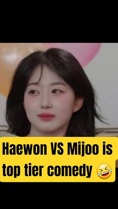Haewon flexed too hard and Mijoo just snapped