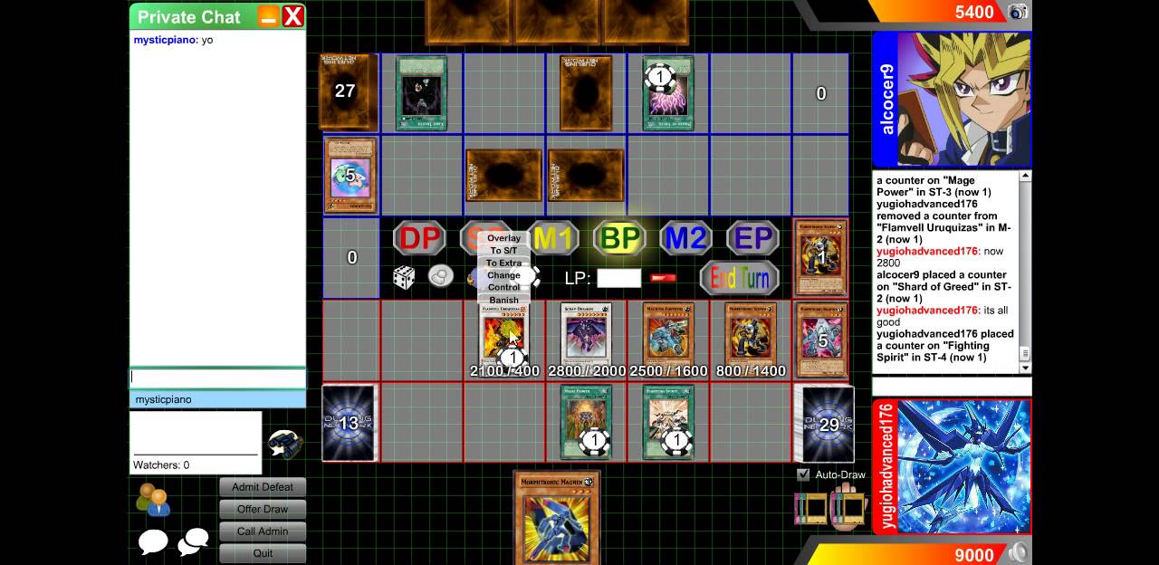 Duelingnetwork morphtronic vs stalling exodia