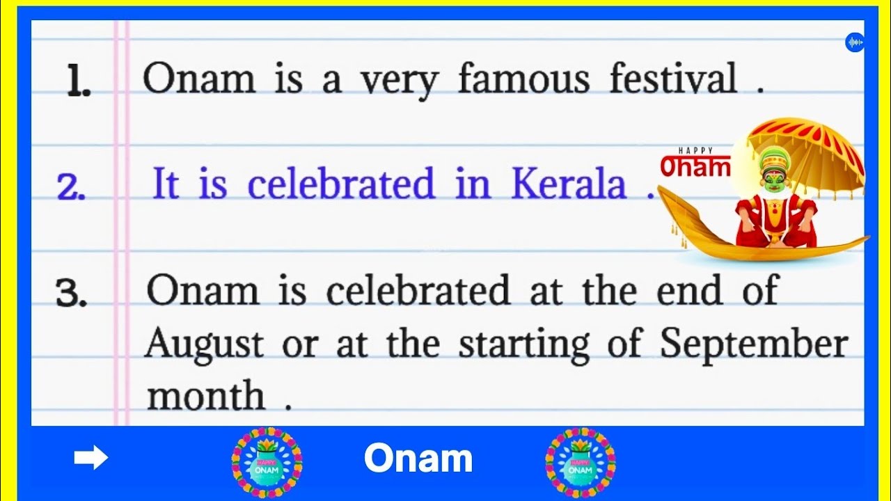 speech on onam festival in english