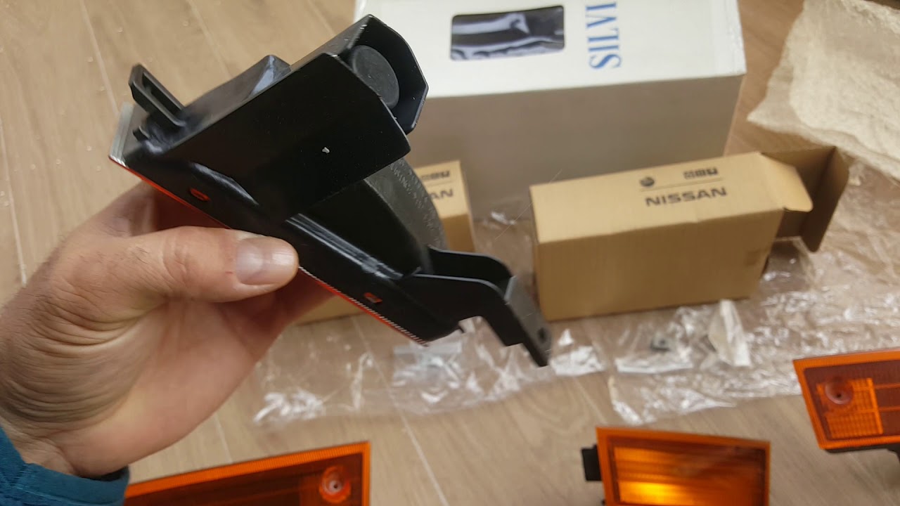 JDM s14 Oem Kouki Amber VS Crystal Turn Light Delete Fog Lights