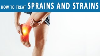 How to treat Sprains and Strains | 5 Home remedies