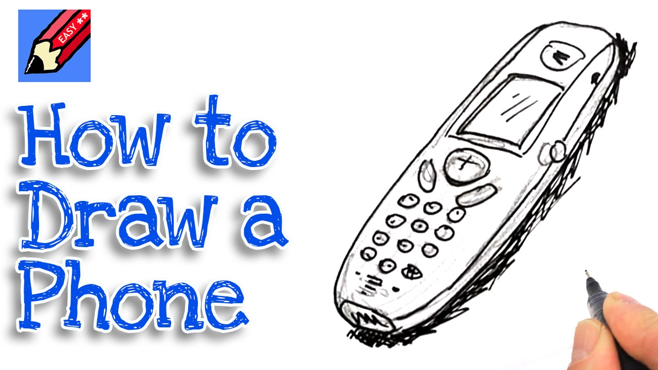 Draw на телефон. How to draw на телефоне. Telephone easy drawing. Things to draw in Phone. Jstar simple Phones.