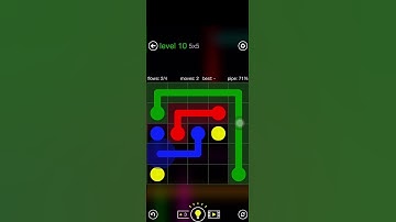 Flow Free Classic Pack 5x5 – Level 10 Walkthrough