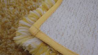D4 microfiber tufting bath mats