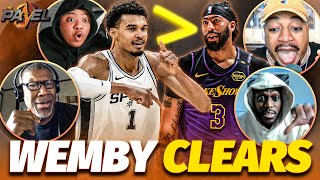 Information The Panel CLASH Over Victor Wembanyama vs Anthony Davis News