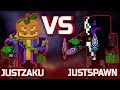 Pixel gun  justzaku vs justspawn versus battle part1