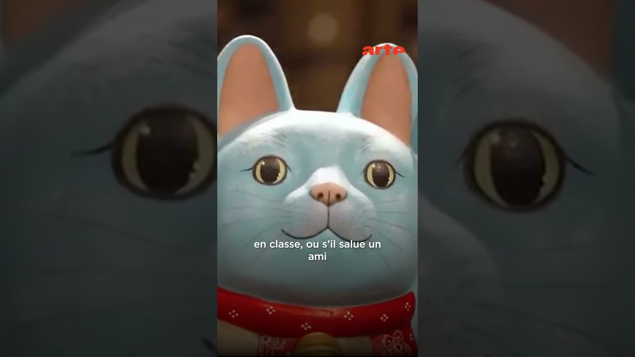 Ce chat japonais porte bonheur 🍀 | ARTE