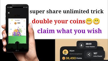super share get unlimited coins ।।unlimited trick।।