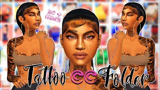 TATTOOS CC FOLDER |The Sims 4