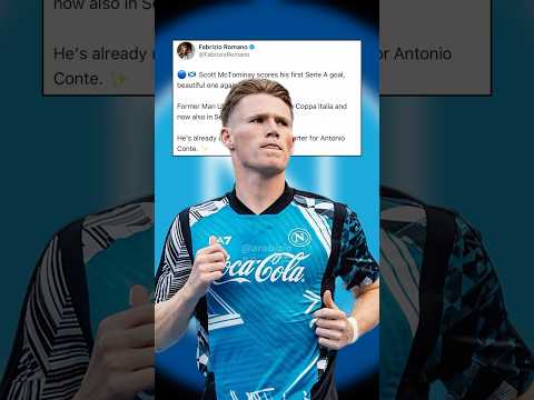 سكوت مكتوميناي يسجل أول هدف له في الدوري الإيطالي