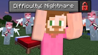 Beating Minecraft On Fundy's Nightmare Difficulty!