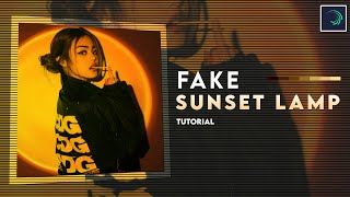 How to edit Fake sunset lamp using Alightmotion | alightmotion edits tutorial