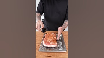 Crispy pork belly every time #shorts