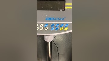 calibration adjustment of a Adam GBK series