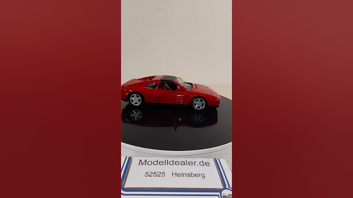 Modelldealer Ferrari 348 TS #modellauto #automobile #modelldealer #rosinski
