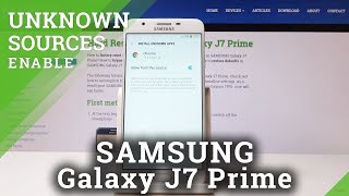 How to Allow App Installation in SAMSUNG Galaxy J7 Prime - Enable Unknown Sources screenshot 5