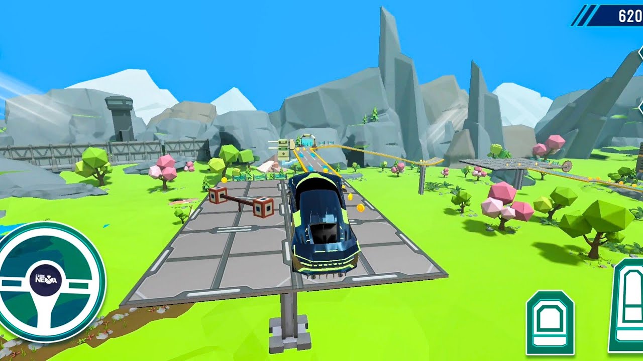 Mega Ramps Galaxy Racer by GameNexa Studios - New Android Gameplay
