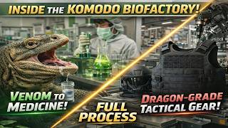 Inside a Komodo Dragon Bioprocessing Factory: From Medicine to Bulletproof Vests (Full Process)