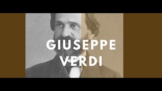 Giuseppe Verdi - a biography: his life and places 