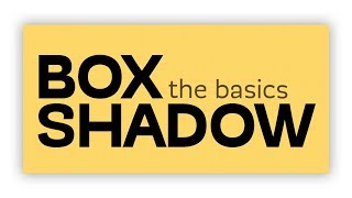 CSS Box-Shadow tutorial: the basics