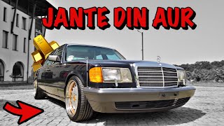 MERCEDES SEL560 - JANTE DIN AUR 24k