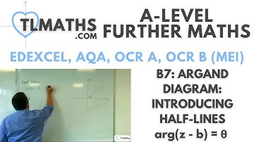 A-Level Further Maths B7-11 Argand Diagram: Introducing Half-Lines arg(z-b)=θ