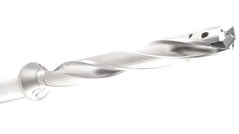 WIDIA Top Drill Modular X - new drill with exchangeable heads in action