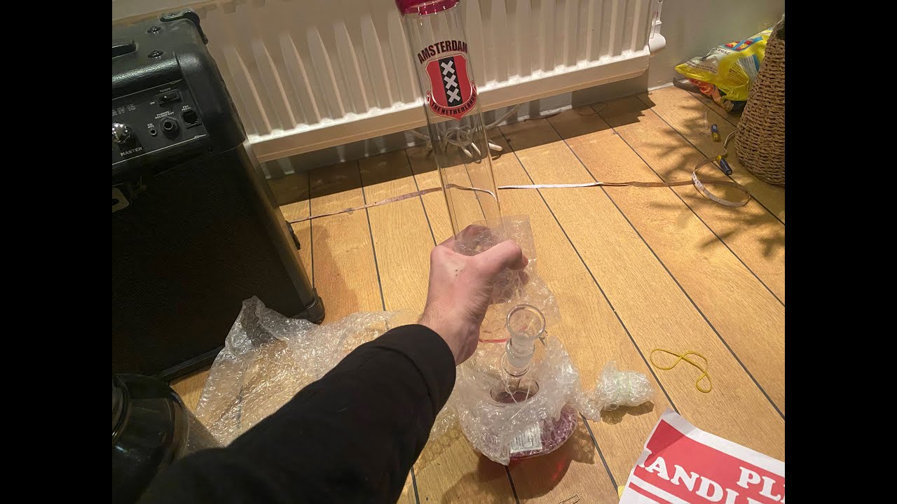 Amsterdam XXX belly bong | 42cm | Grow-Shop.no