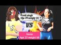 Scissor challenge preeti vs sonia  girlspower fightergirls