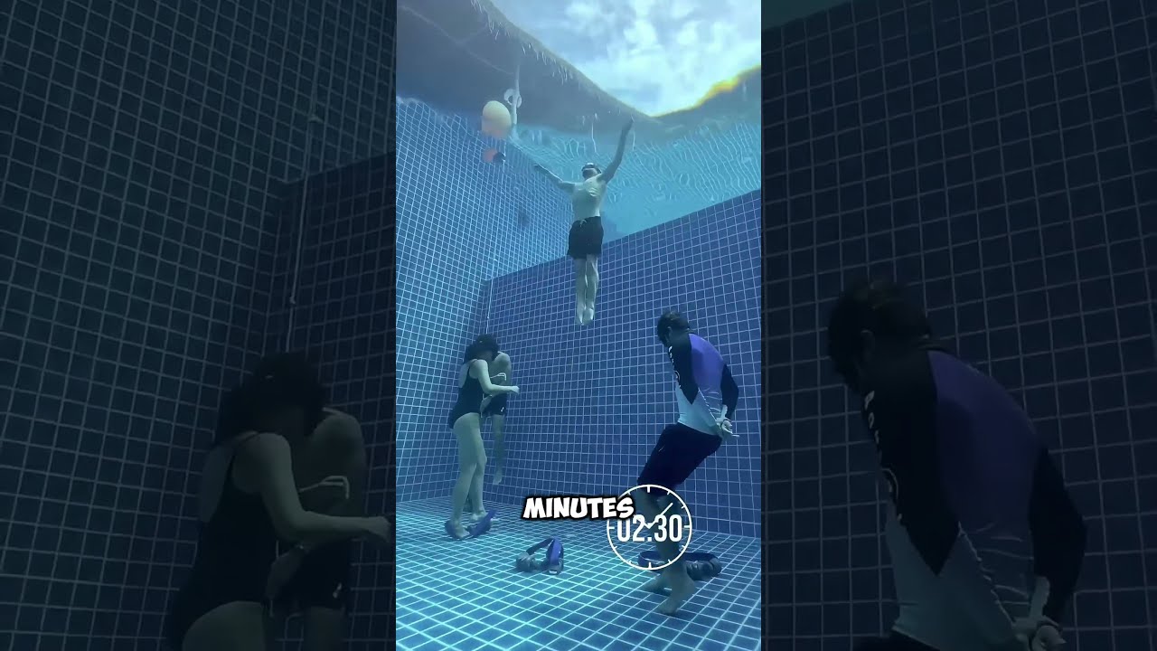 Longest Breath Challenge How Long Can You Last Underwater Shorts