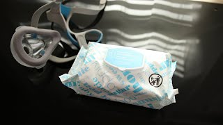 Cleaning A CPAP With Amazon Elements Unscented Baby Wipes