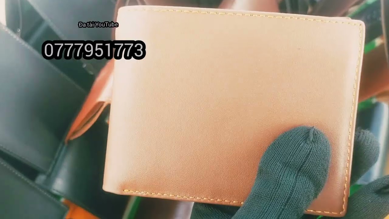 Bóp đựng tiền ví nam mẫu 29 màu vàng bò đt: 0777951773