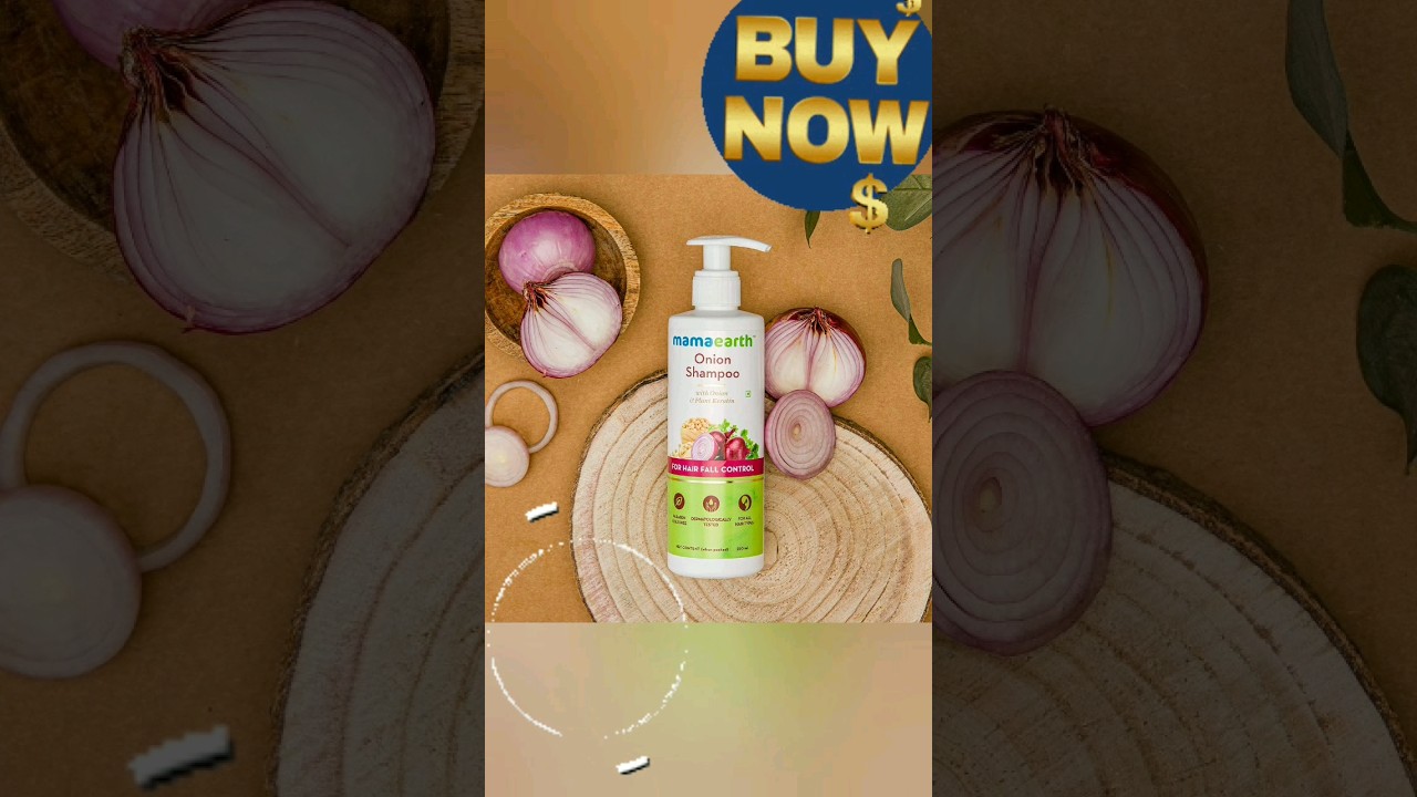 Mamaearth Onion Hair Fall Shampoo ||