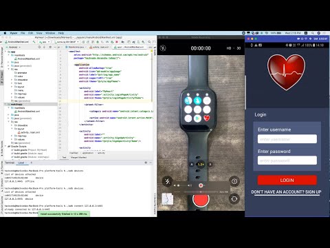 Create and Run a Wearable App on WearOS using Android Studio