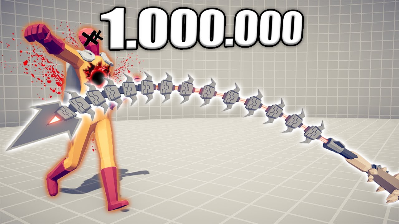 1.000.000 DAMAGE INFERNAL WHIP 1 vs 1 TOURNAMENT - TABS | Totally Accurate Battle Simulator 2023