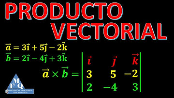 Producto vectorial de dos vectores o producto cruz ejercicios resueltos y explicados facil paso a pa