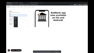 Celebrity BadBank  front end React app Wealth