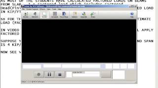 GRASP VIDEO STEP 5 VIDEO 5 REVISED ASSIGNING FACTORED LOADS ON BEAM