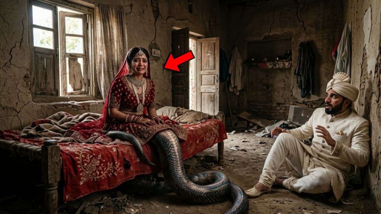 في ليلة الزفاف تحولت العروس إلى أفعى، قصة ستصيبك بالذهول