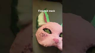 Finished#Furry #Theory #Mask #Art##ArtsAndCrafts#furies #finishedmask