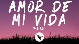 Feid - Amor de mi vida (Letra/Lyrics)