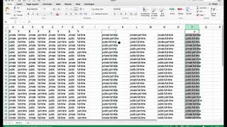 Building a 2x2 contingency table using Excel