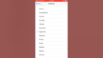All Apple ringtones