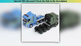 Hands-on New genuine remote control engineering car Huina 770S trailer head alloy car model children