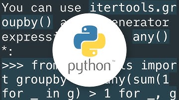 Identify if list has consecutive elements that are equal