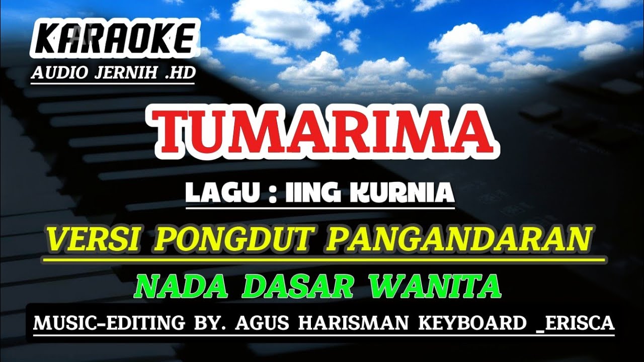 TUMARIMA - Karaoke_Cover Lagu : Yayan Jatnika_Versi Pongdut Pangandaran 
