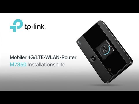 Installationshilfe Mobiler WLAN-Router: TP-Link M7350