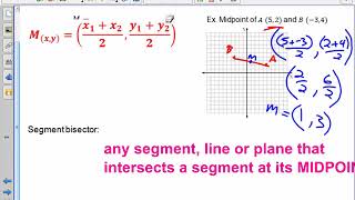 Geometry Section 1-3B Notes