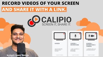 Calipio - Record your screen & create a professional video and share it in minutes.