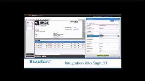 ReadSoft Online Sage integration Demo